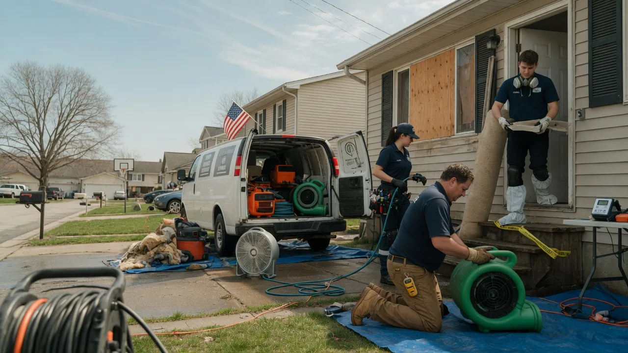 Water Damage Restoration in Flandreau, SD near me